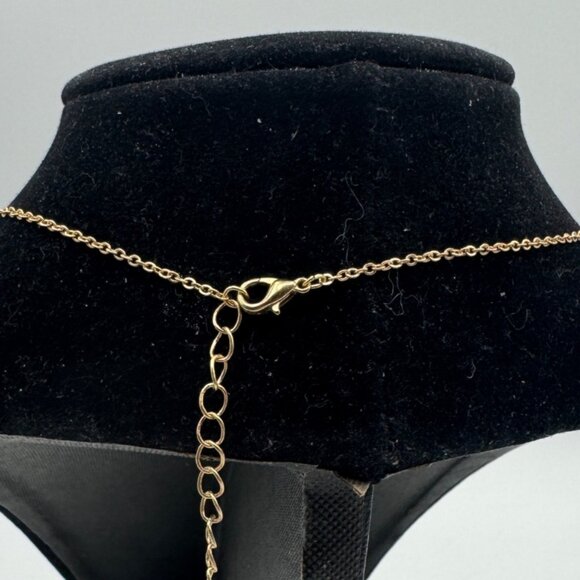 Gold Scorpio Zodiac Pendant Necklace Adjustable Chain Jewelry Gift 18 Inches - Picture 3 of 3